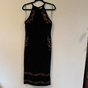 🏵Gianni Bini Halter Midi with Cutout Detail - L🏵